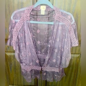 Daytrip Lace Coverup/Cardigan